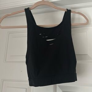 ALO sports bra with cutouts size large
